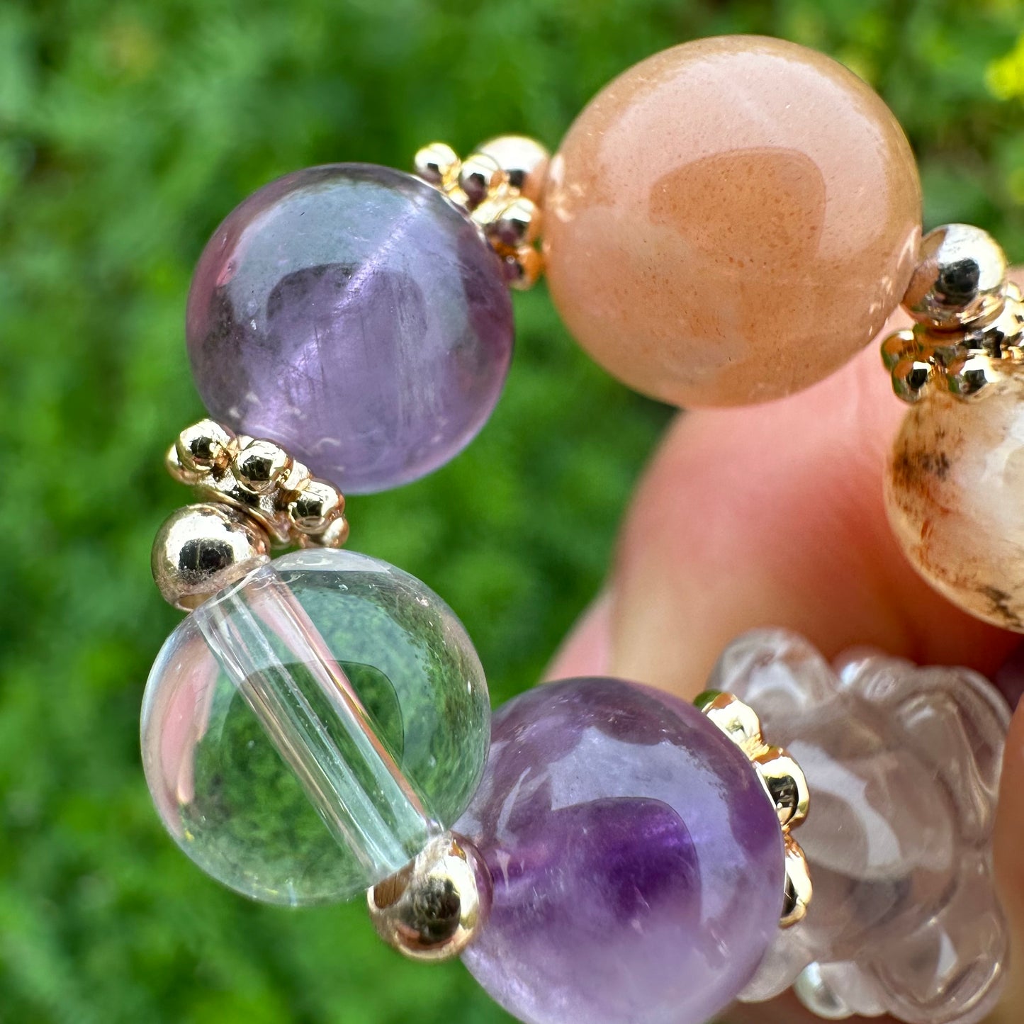 Delicate Mini Amethyst Bracelet