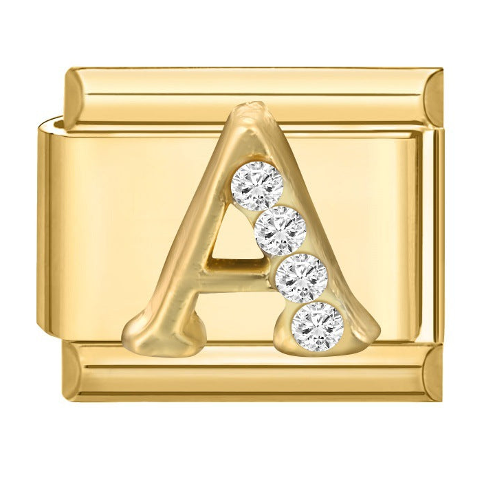 Letter Italian Charms