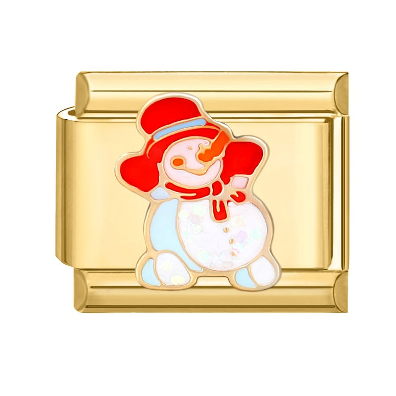All Gold Snowman