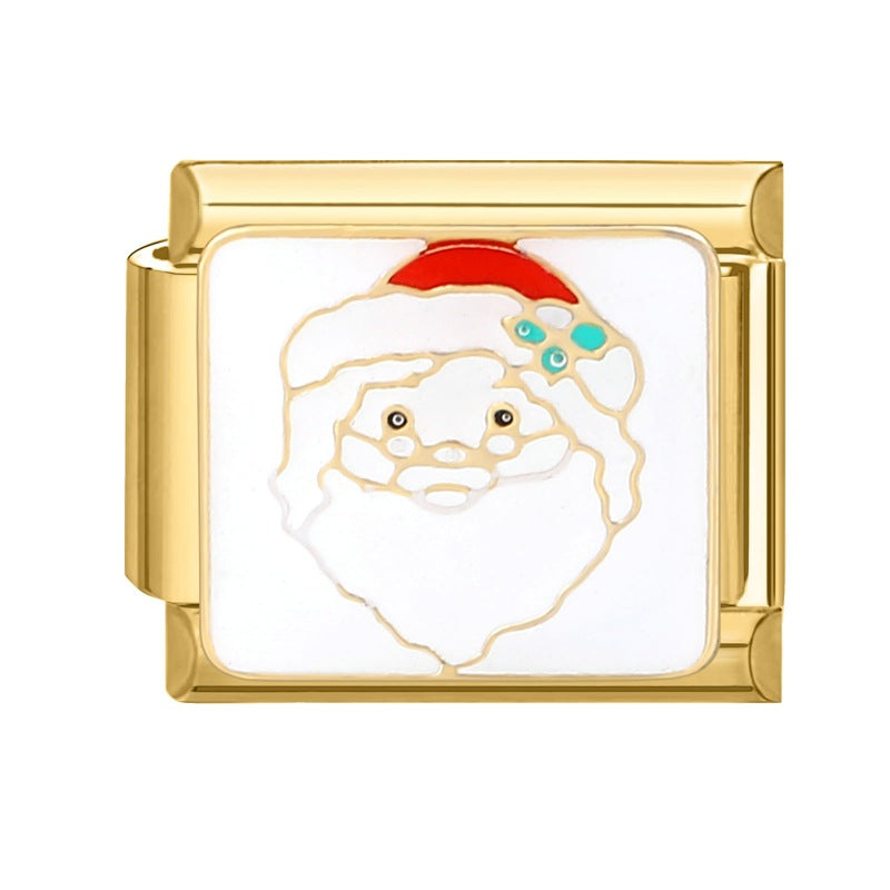 All Gold And White Old Man Head
