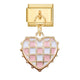 Gold Bottom Pendant - Love 11