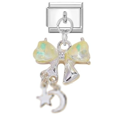Steel Bottom Pendant - Bow 5
