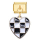 Gold Bottom Pendant - Love 7