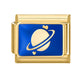 Gold Bottom Blue Star Moon-1