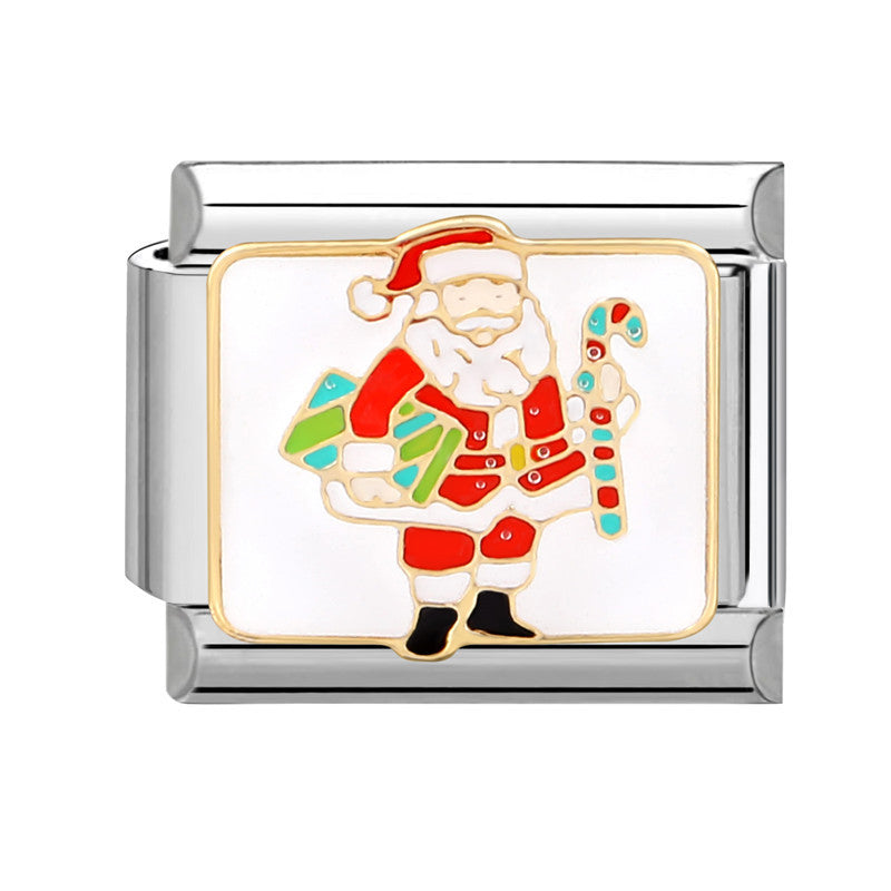 Santa Claus On A White Background