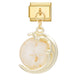 Gold Bottom Pendant Moon