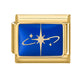Gold Bottom Blue Star Moon-9
