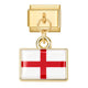 Gold Pendant - Canadian Flag