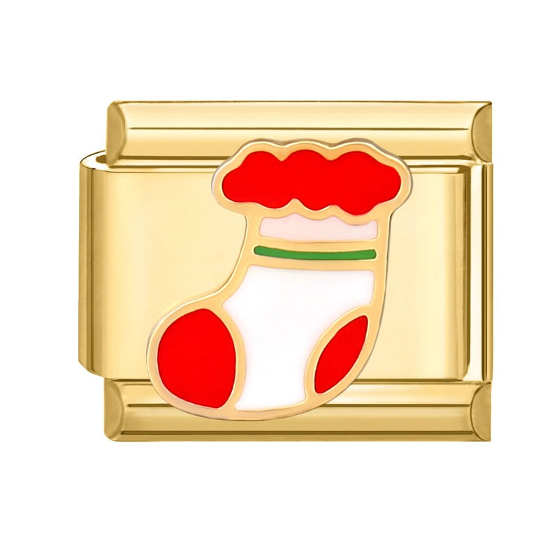 All Gold Red Socks