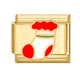 Gold Red Socks