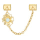 1 Blue Bead Flower