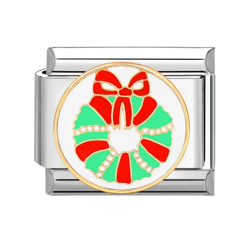 Wreath On White Background