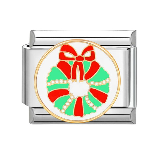 Wreath On White Background