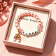 Ballet name bracelet girls ballerina jewelry pink purple blue white red