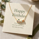 Birthday Gift for Girls, Personalized Birthstone Necklace,  Gift for Daughter or Granddaughter