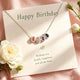 Birthday Gift for Mom, Personalized Family Birthstone Necklace, Custom Birthstone Jewelry for Mothers