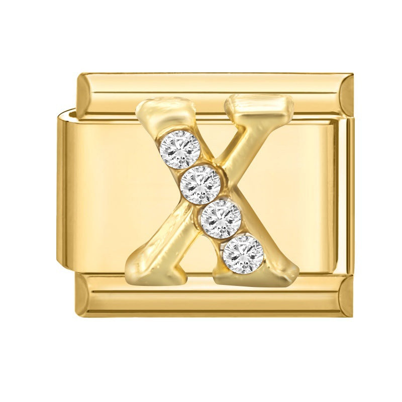Diamond Gold Letters