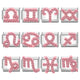 Pink Zodiac Signs