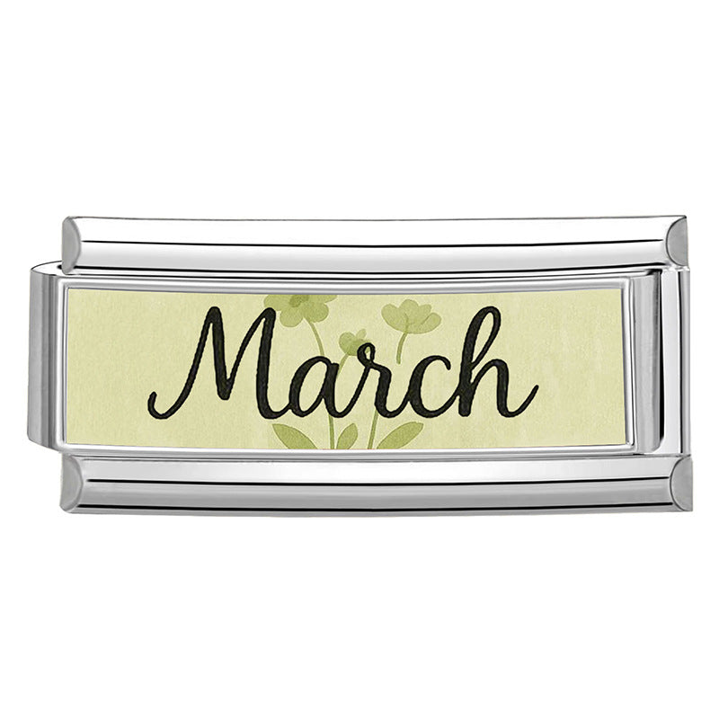 Birth Month (2cm * 0.9cm)