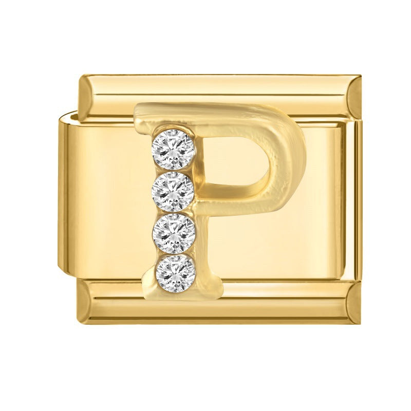 Diamond Gold Letters