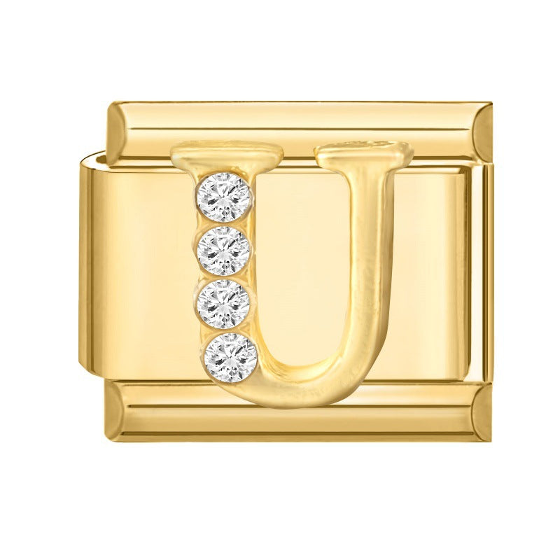 Diamond Gold Letters