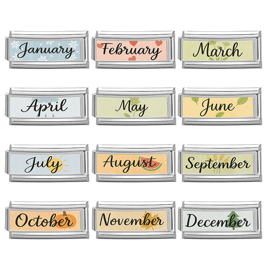Birth Month (2cm * 0.9cm)