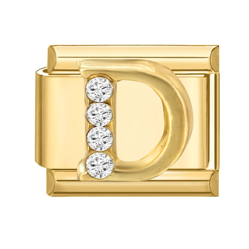 Diamond Gold Letters