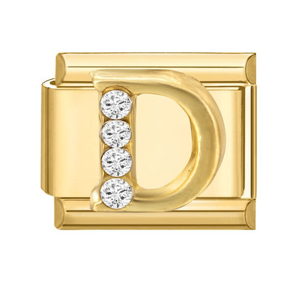 Diamond Gold Letters