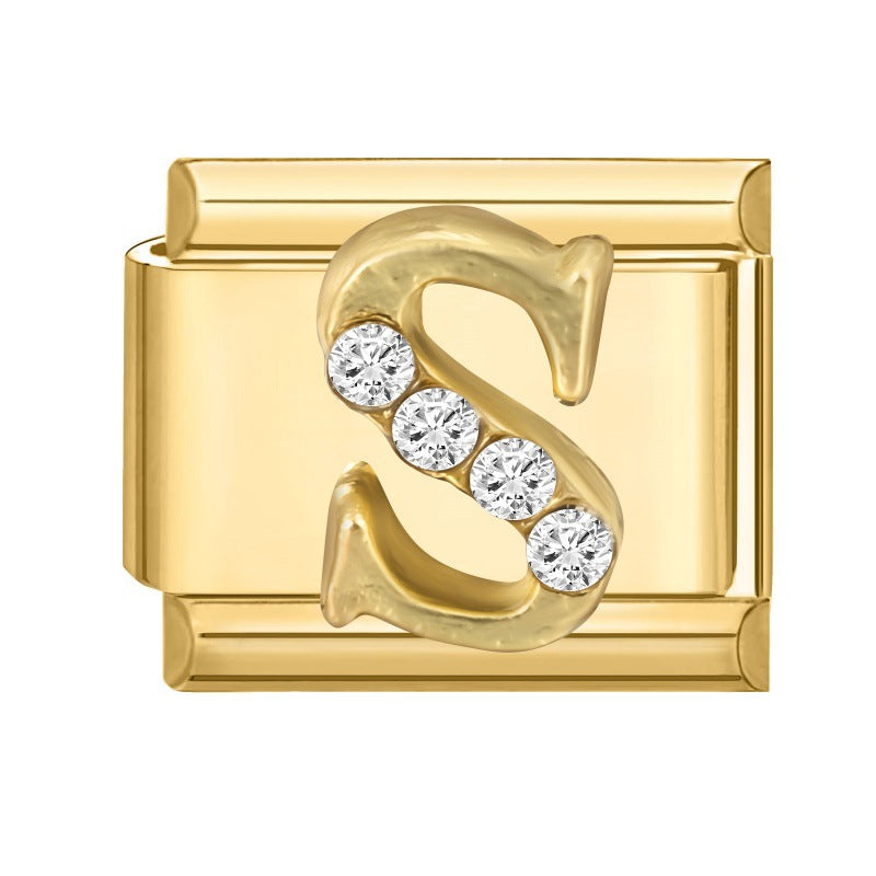 Diamond Gold Letters