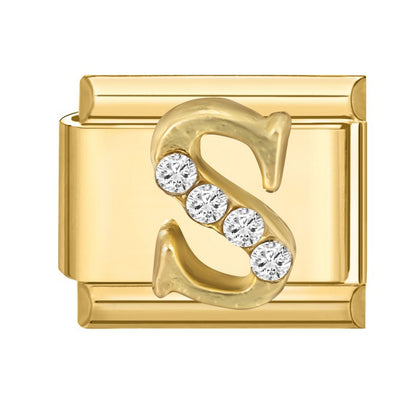 Diamond Gold Letters