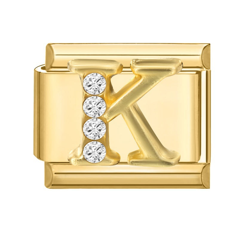 Diamond Gold Letters