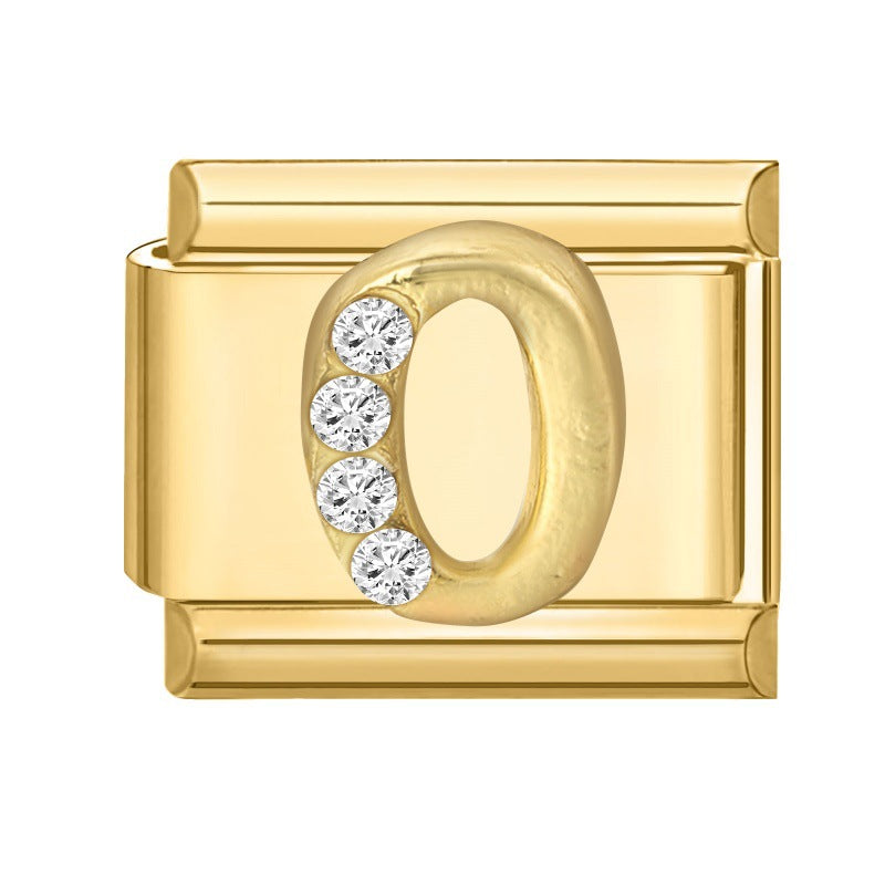 Diamond Gold Letters