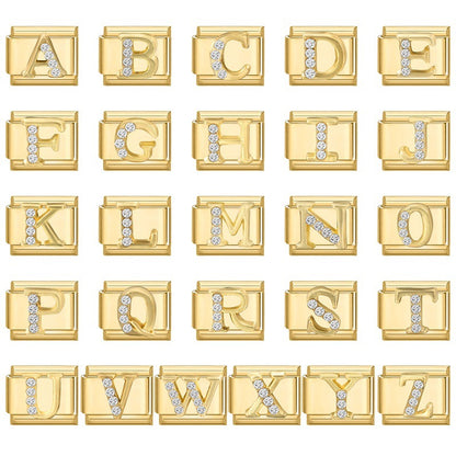 Diamond Gold Letters