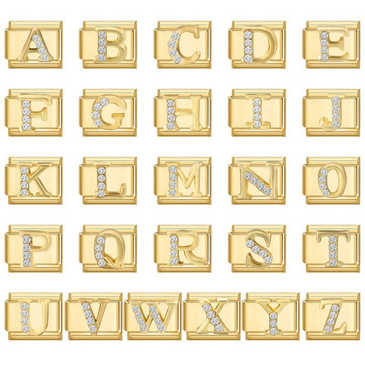 Diamond Gold Letters