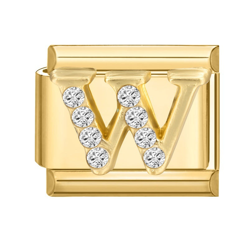 Diamond Gold Letters