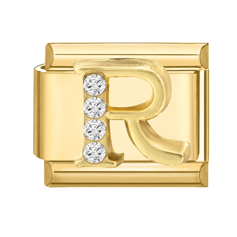 Diamond Gold Letters