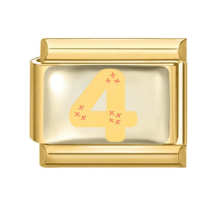 Gold Charm Numbers