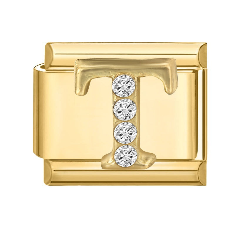 Diamond Gold Letters
