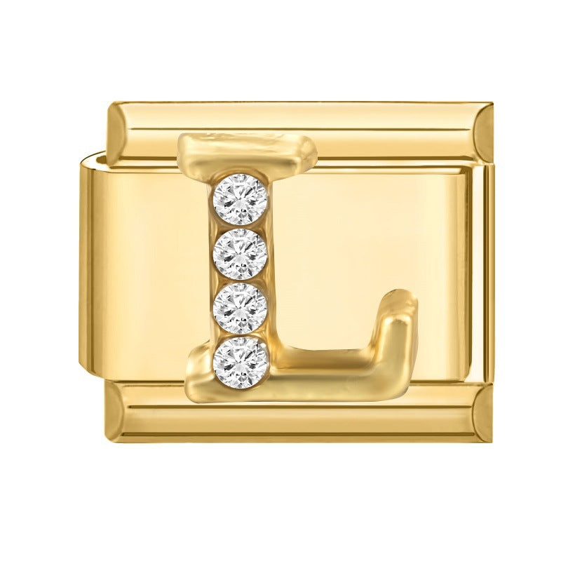 Diamond Gold Letters