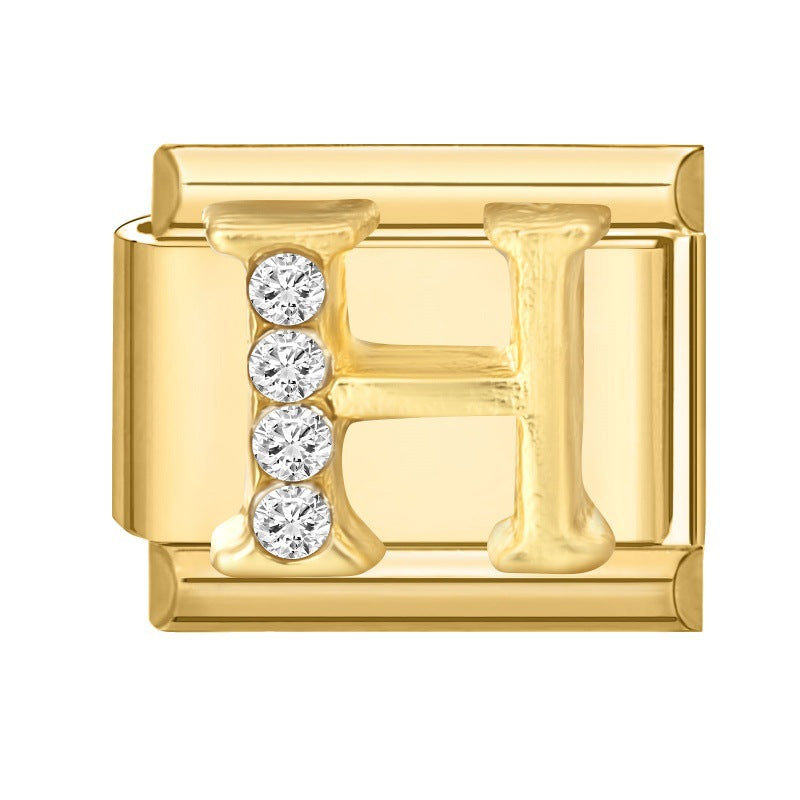 Diamond Gold Letters