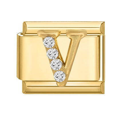 Diamond Gold Letters
