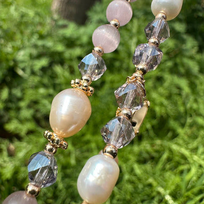 Cat’s Eye Shell Pearl Bracelet