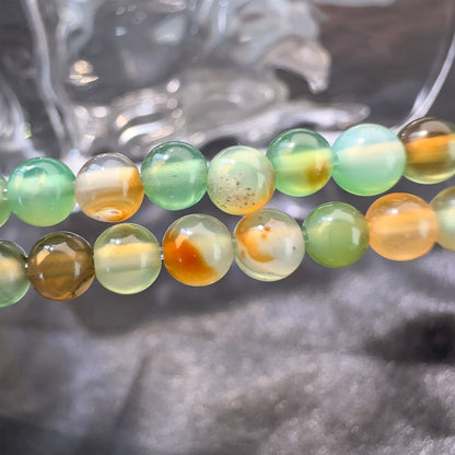 Agate Moon Rabbit Double Layer Bracelet