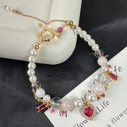 Heart Crystal Bracelet