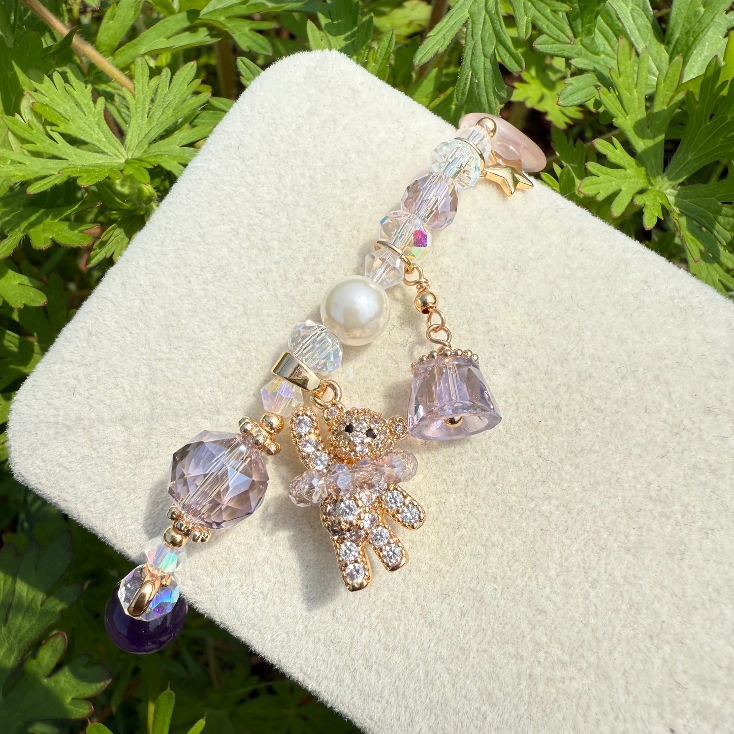 Toy Kingdom Bear Amethyst Bracelet