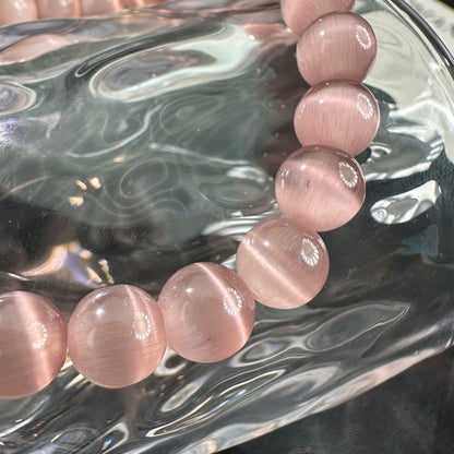 Cat Eye Pearl Bell Bracelet