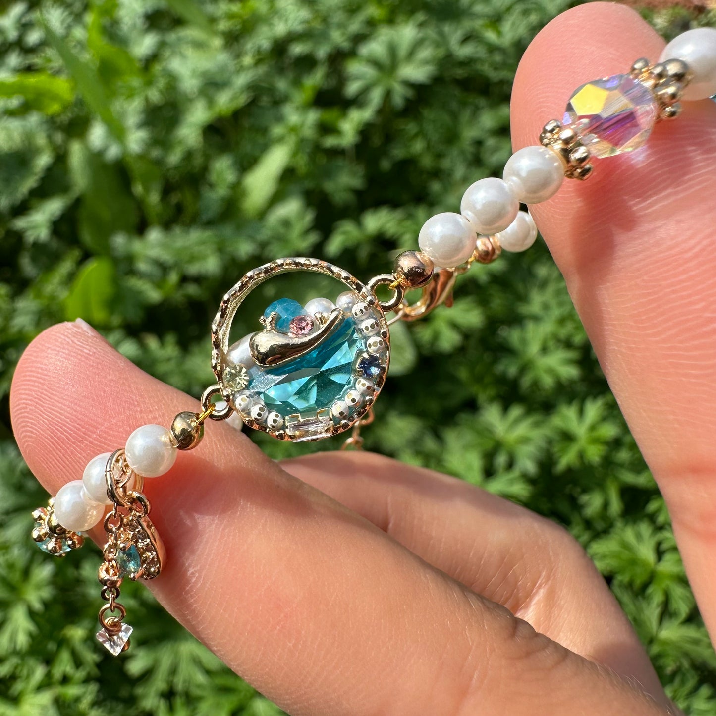 Whale Charm Bracelet