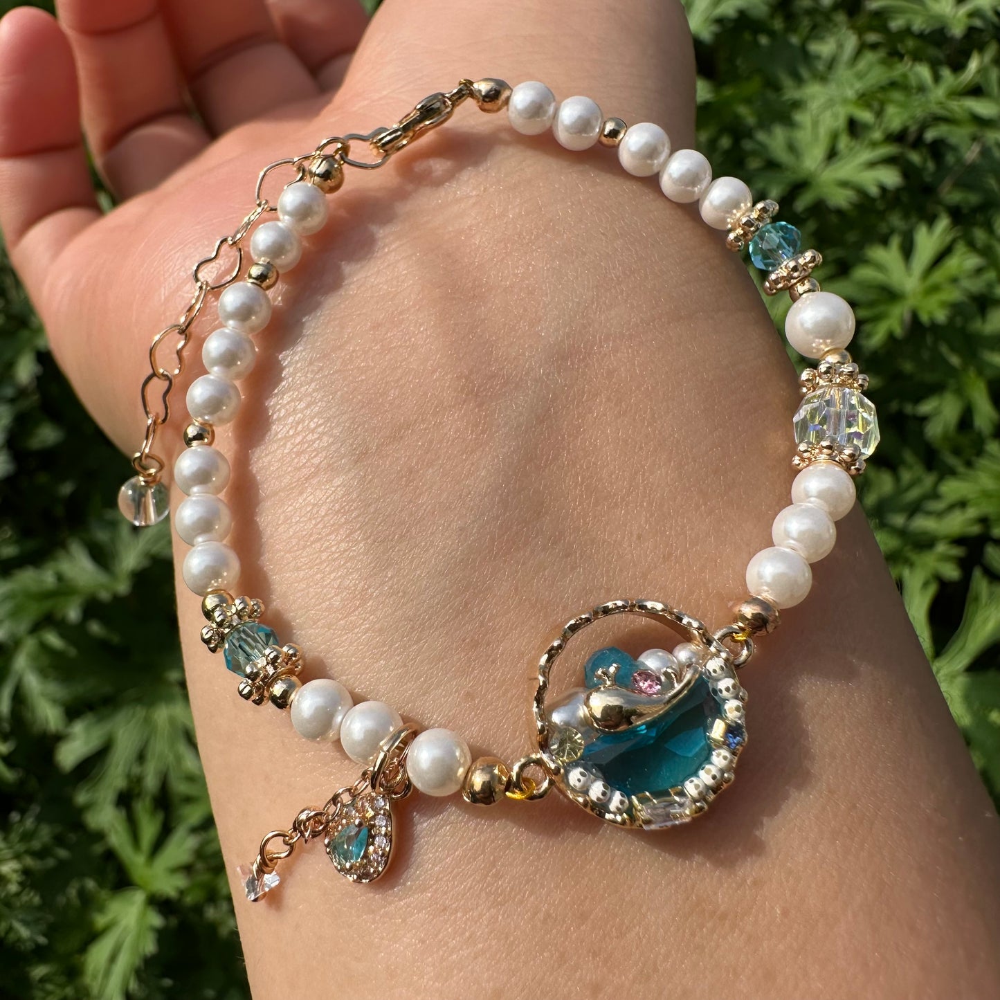Whale Charm Bracelet