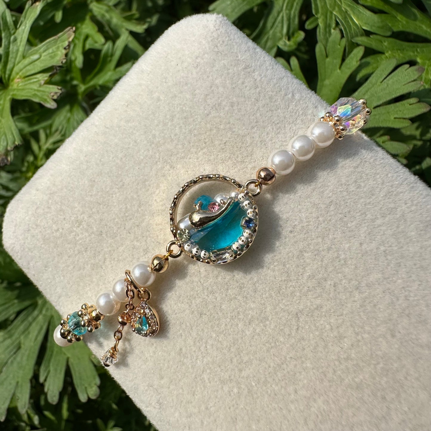 Whale Charm Bracelet