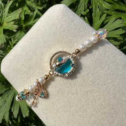 Whale Charm Bracelet